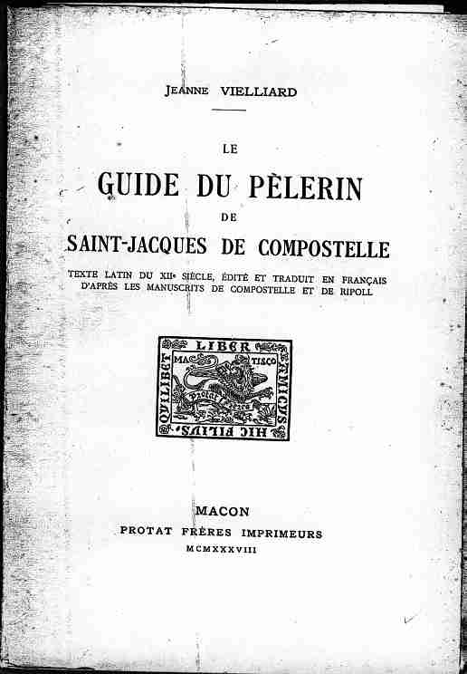 le guide du pèlerin, première édition 