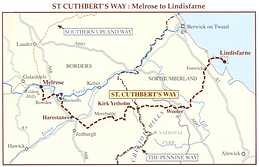 De Melrose à Lindisfarne