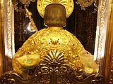 la statue de saint jacques sur le matre-autel