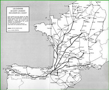 Carte de René de la Coste-Messelière et Claude Petitet, édition 1976, revue, corrigée et augmentée